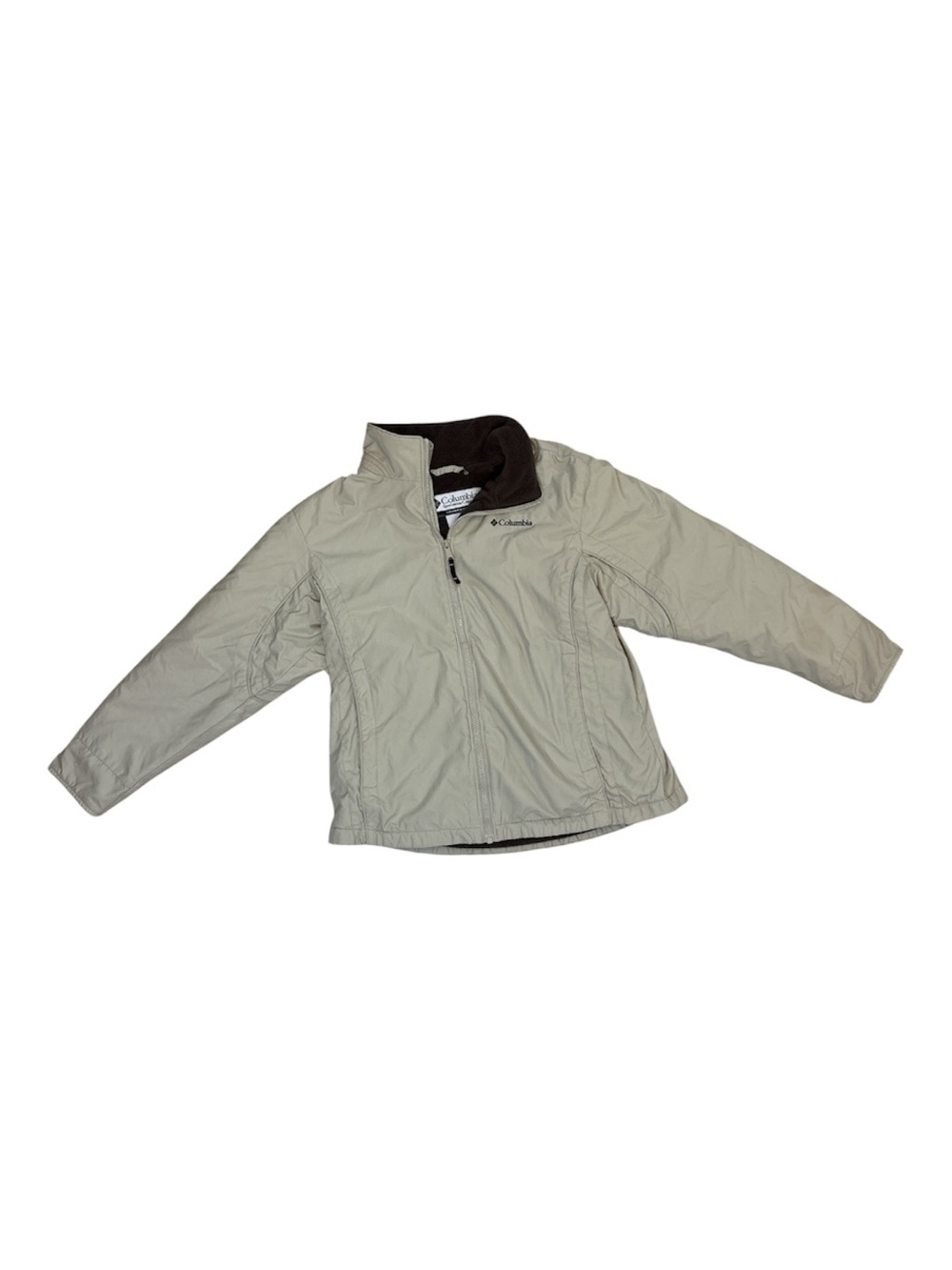 ⭐️ Columbia Light beige Outdoor Zip Jacket- medium - Picture 3 of 12